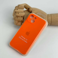 Чохол Silicone Case Full Camera для iPhone 13 Кumquat